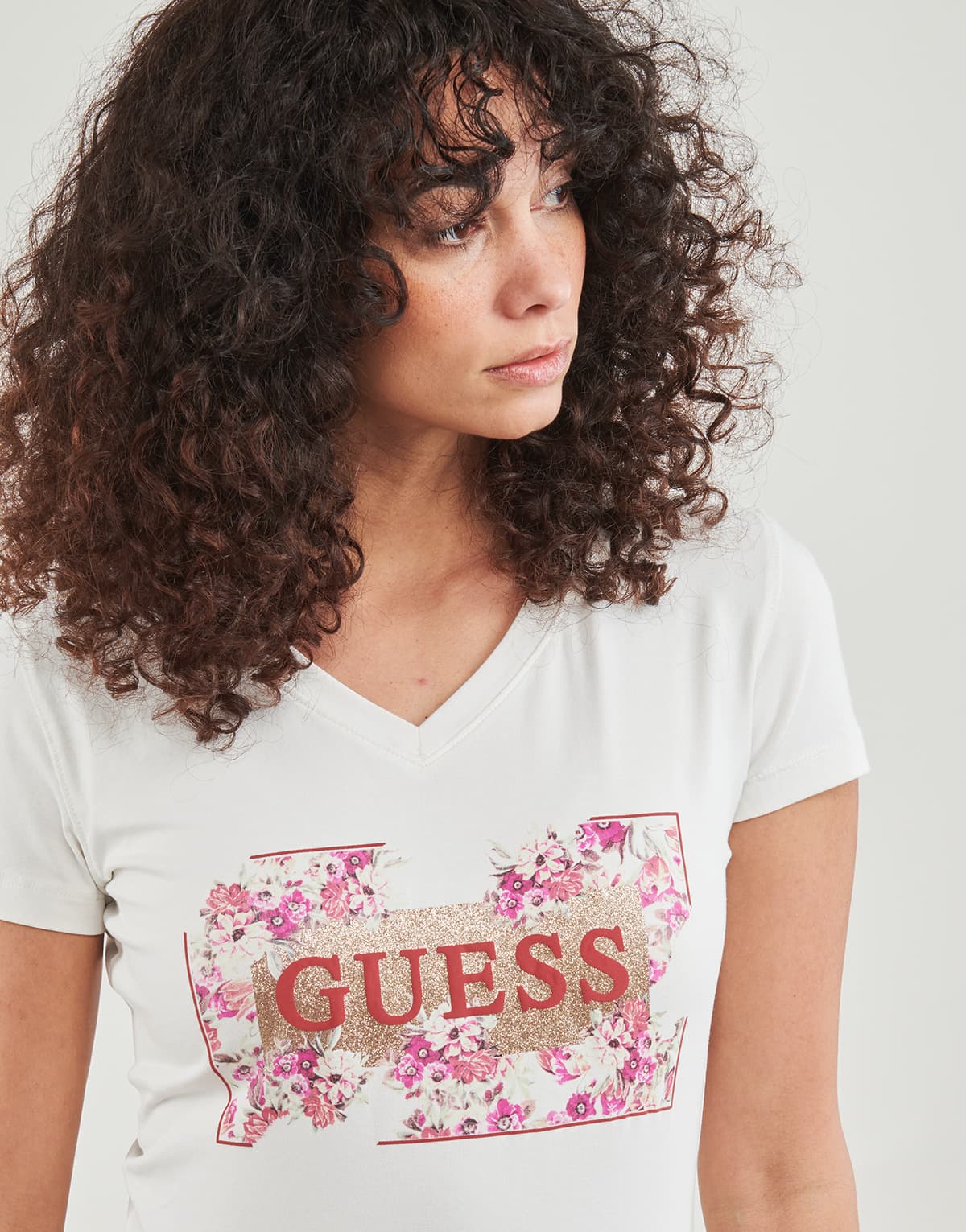 Women's T-Shirts Guess White