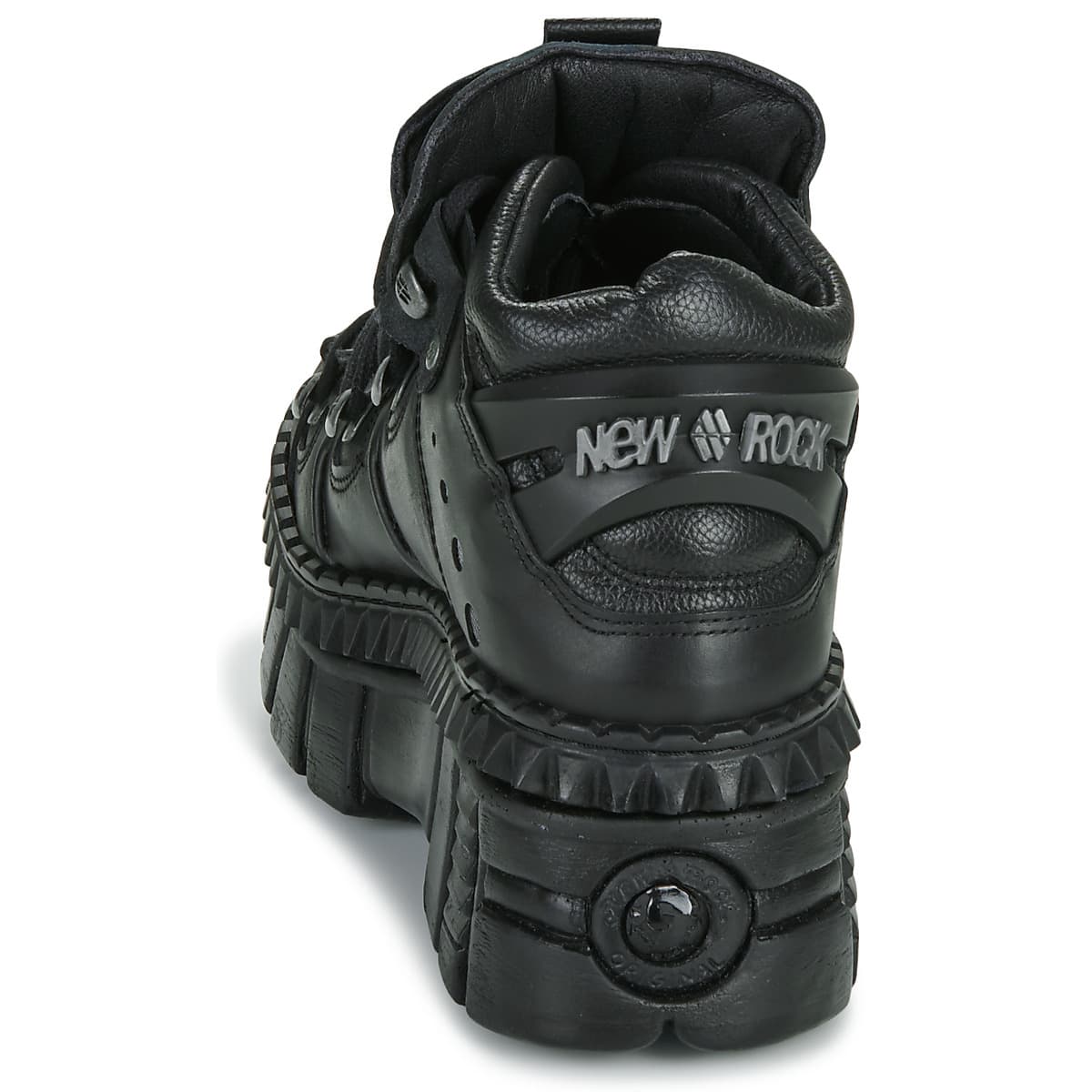 Women's Derby Shoes New Rock Black