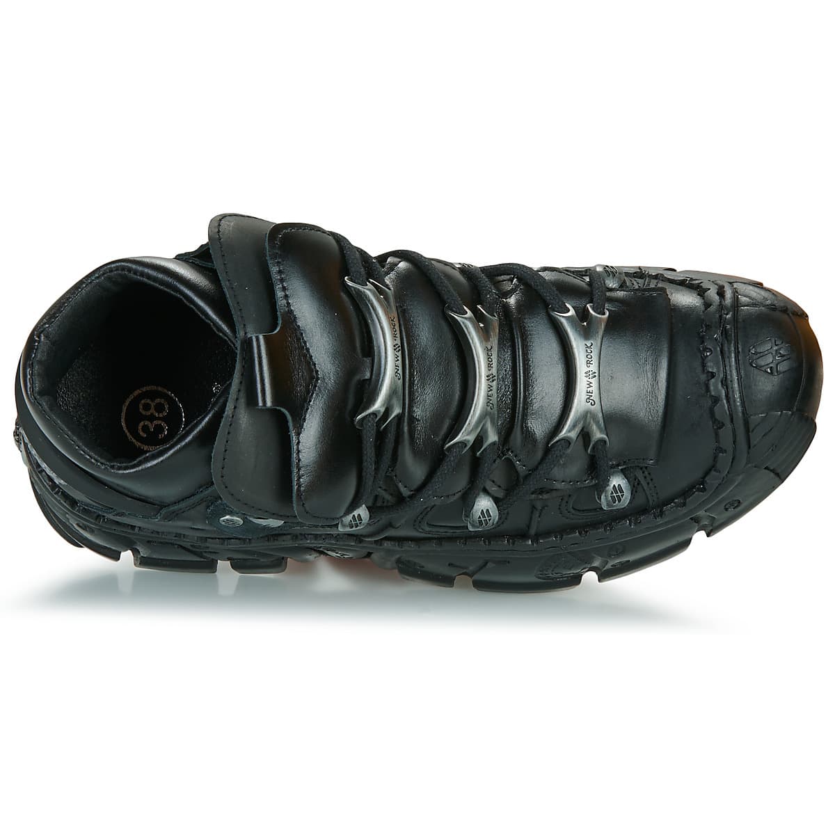 Women's Derby Shoes New Rock Black