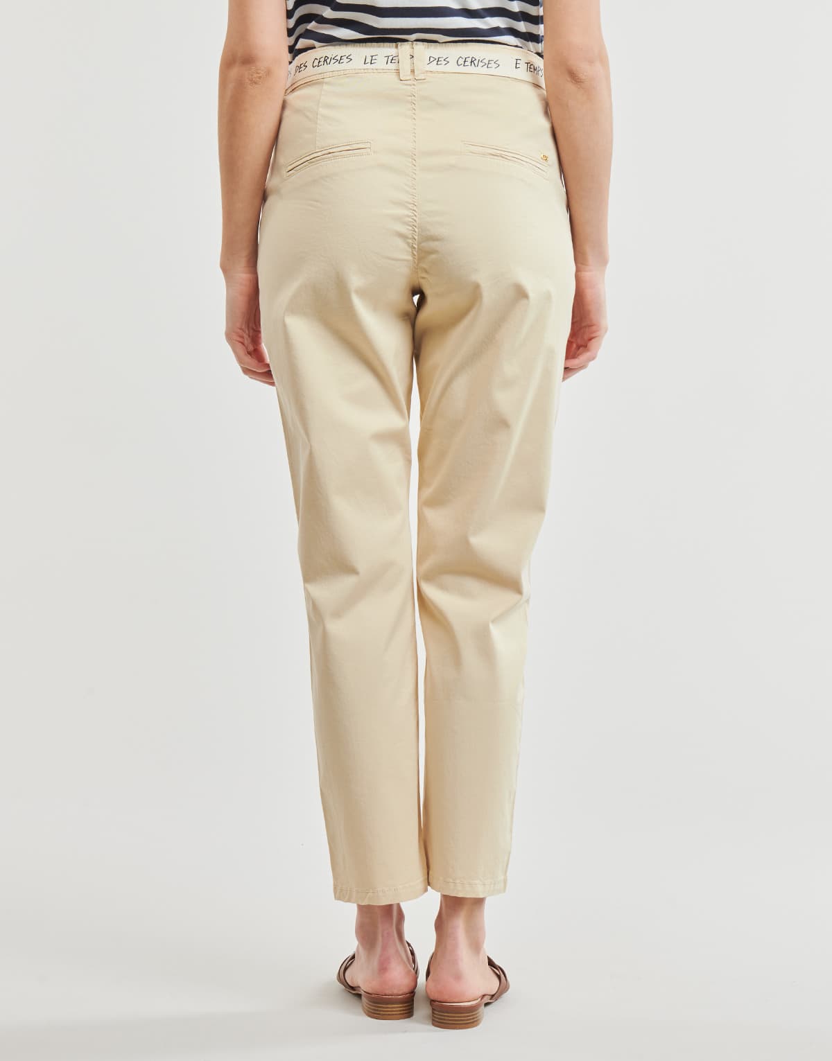 Women's Pants Le Temps des Cerises Beige