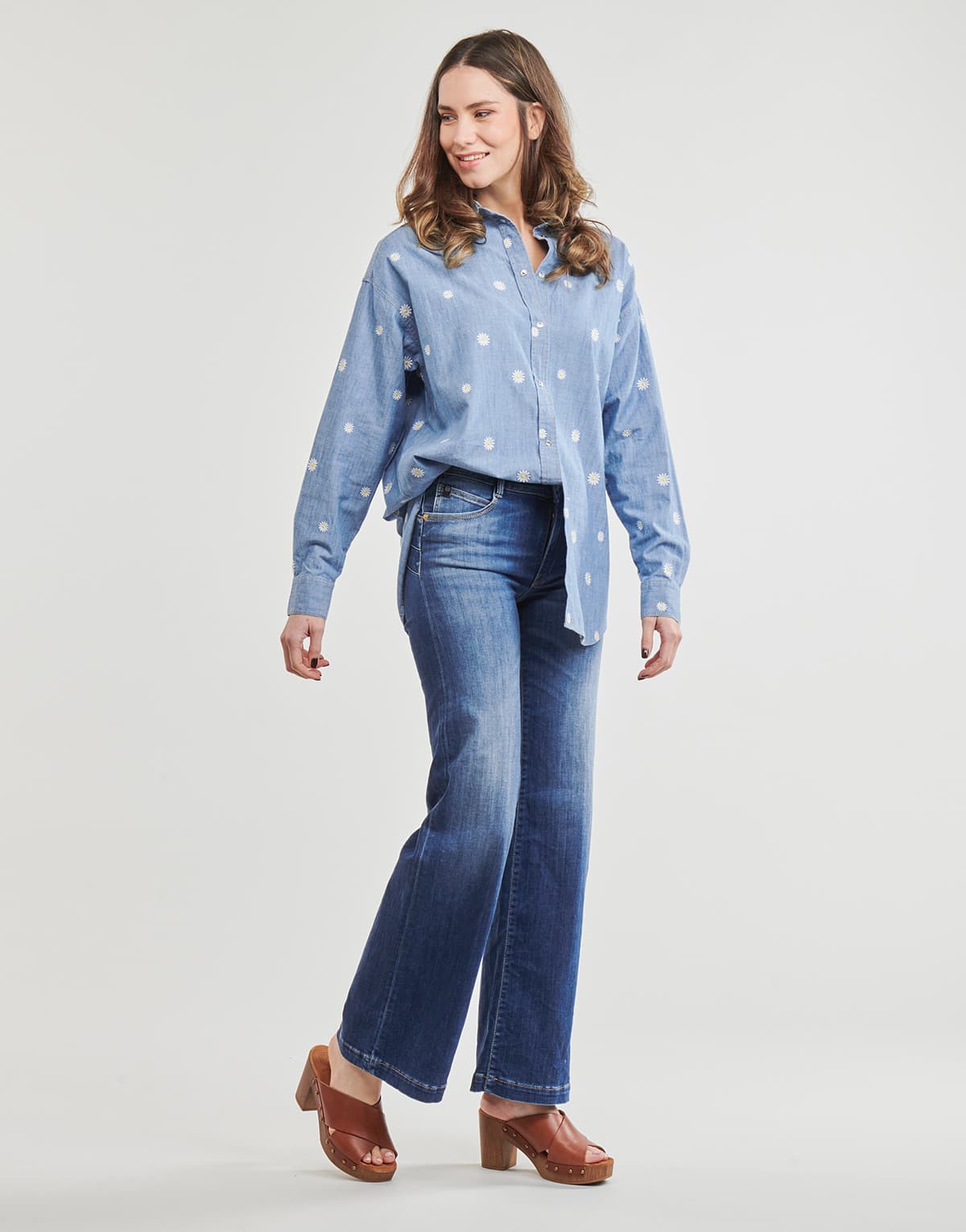Women's Jeans Le Temps des Cerises Blue
