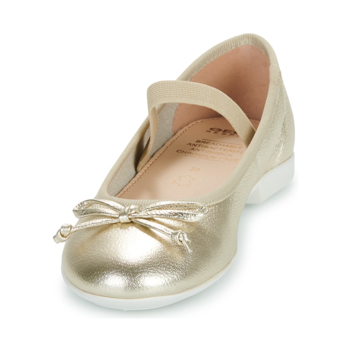 Women's Ballet Flats Geox Gold
