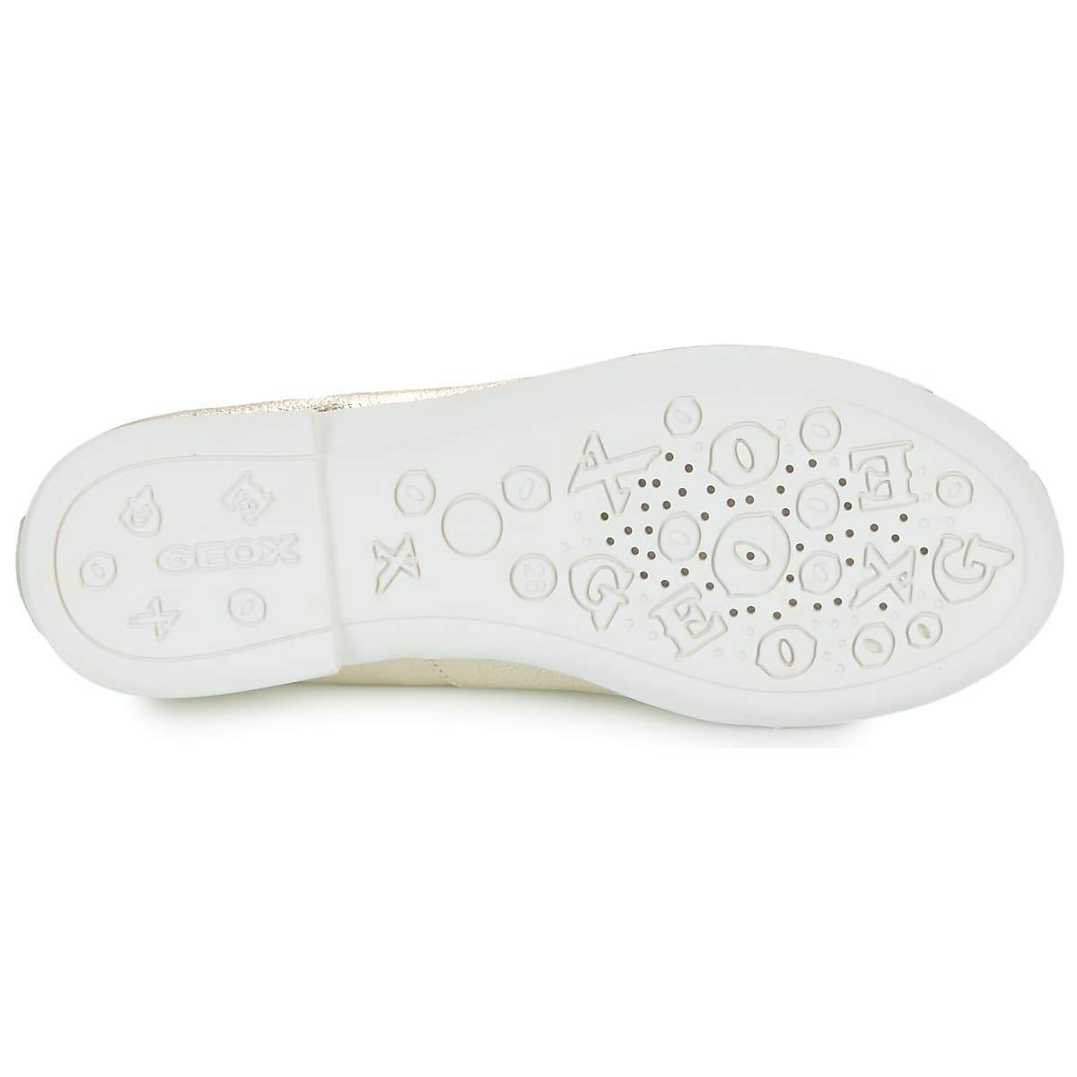 Women's Ballet Flats Geox Gold