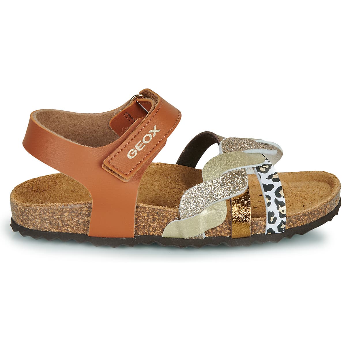 Girls' Sandals Geox Brown