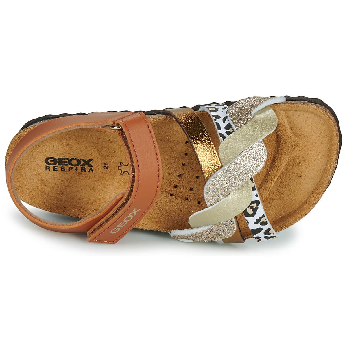 Girls' Sandals Geox Brown