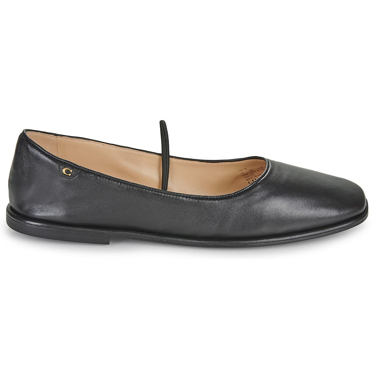 Women's Ballet Flats Coach Black