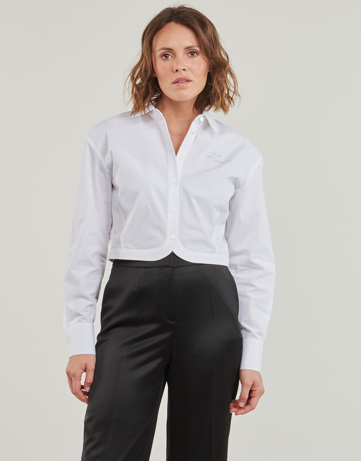 Women's Shirts Karl Lagerfeld White