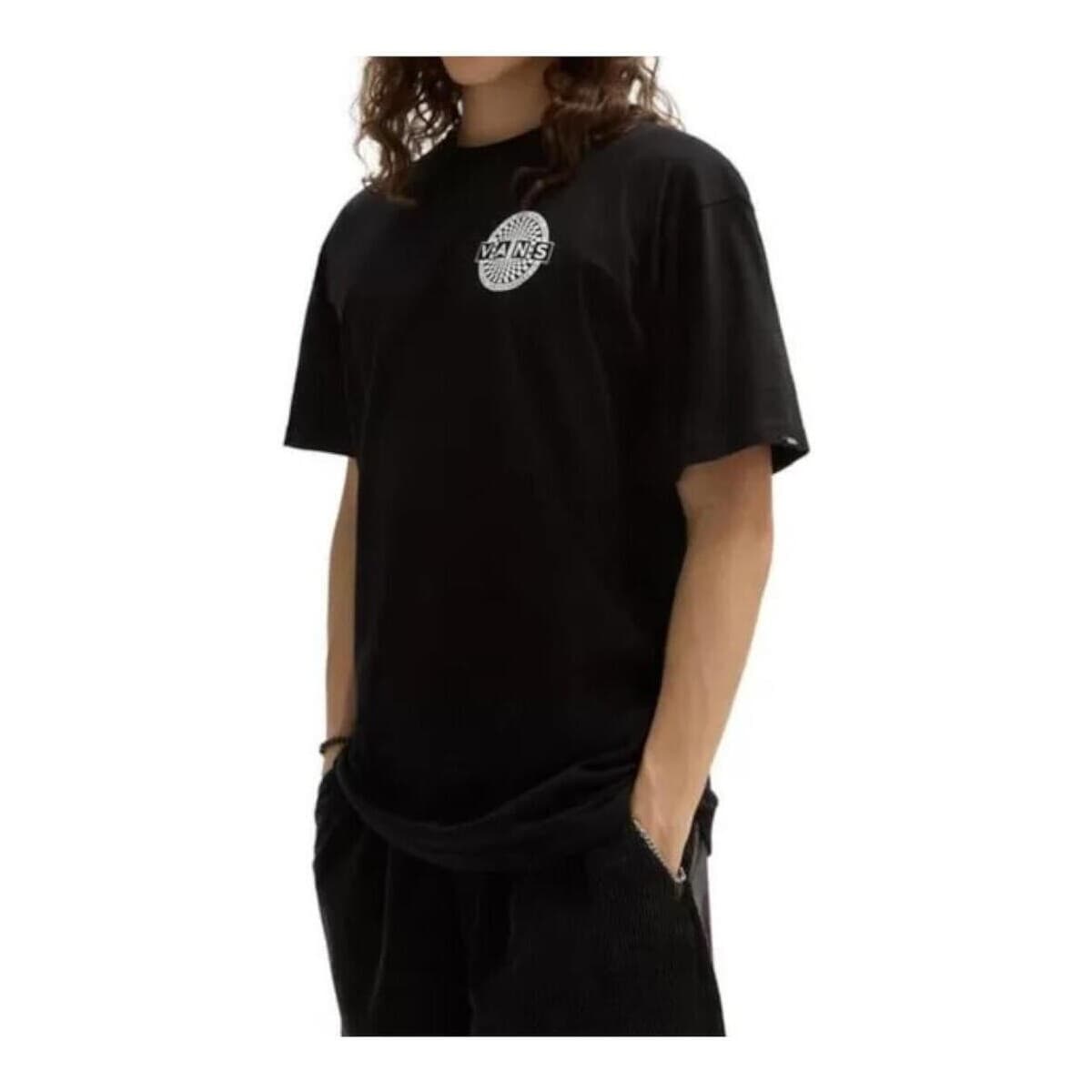 T-shirt με κοντά μανίκια Vans VN0008SF BLK1