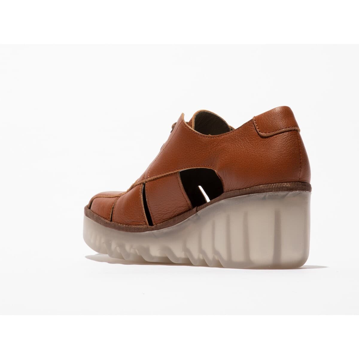 Women's Platforms Fly London Brown