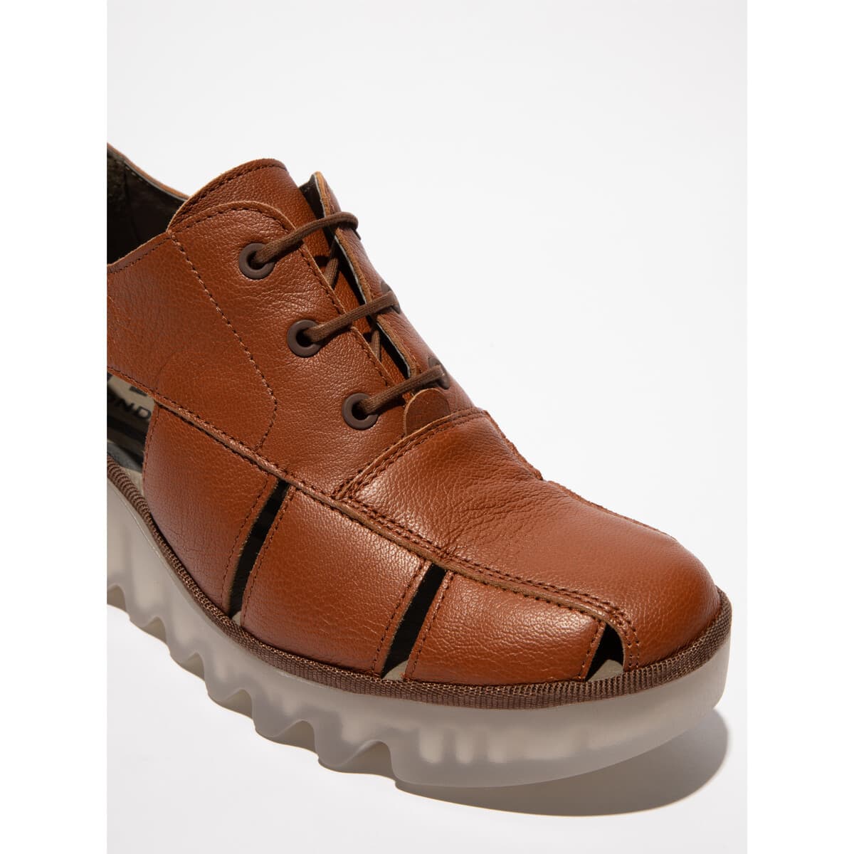 Women's Platforms Fly London Brown