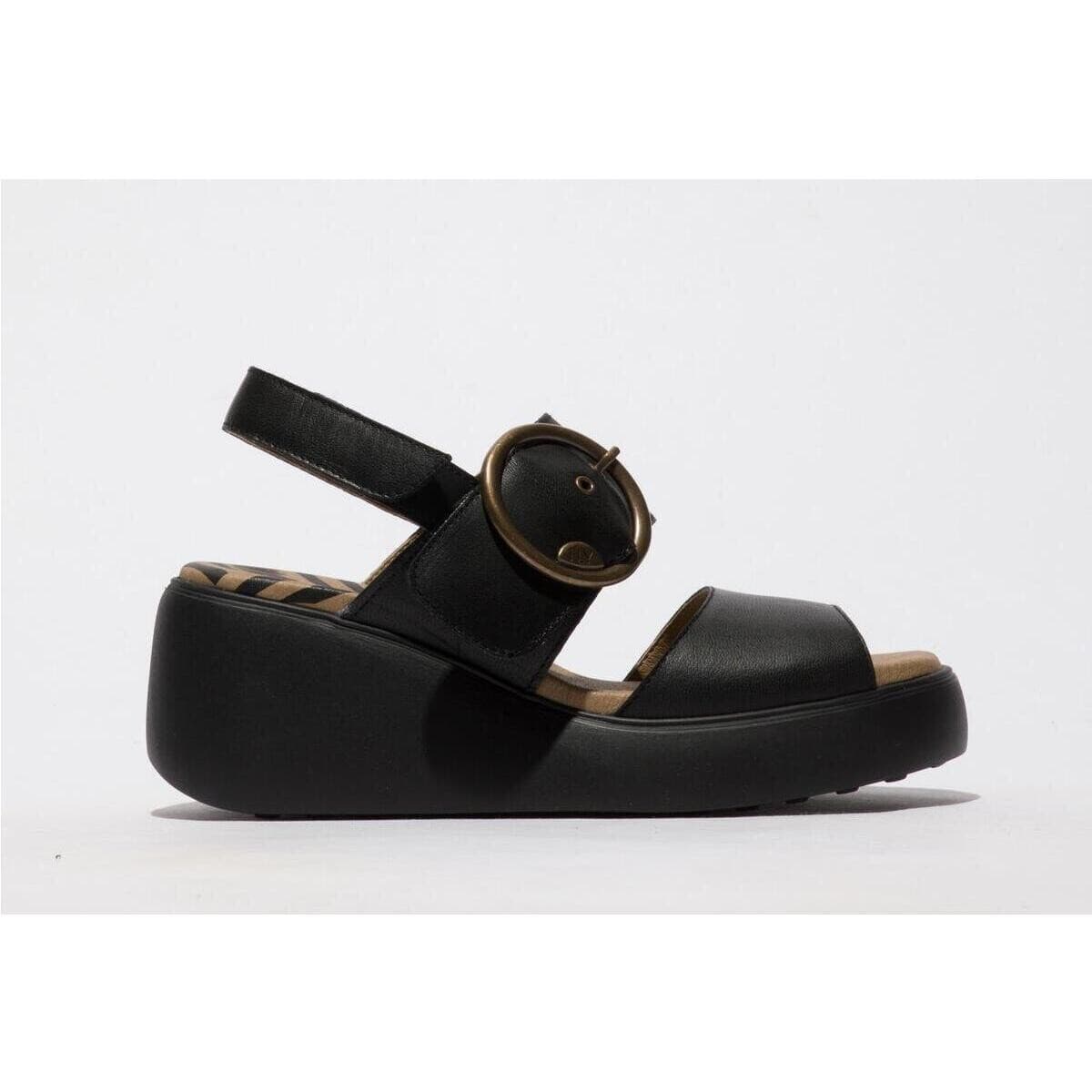 Women's Platforms Fly London Black