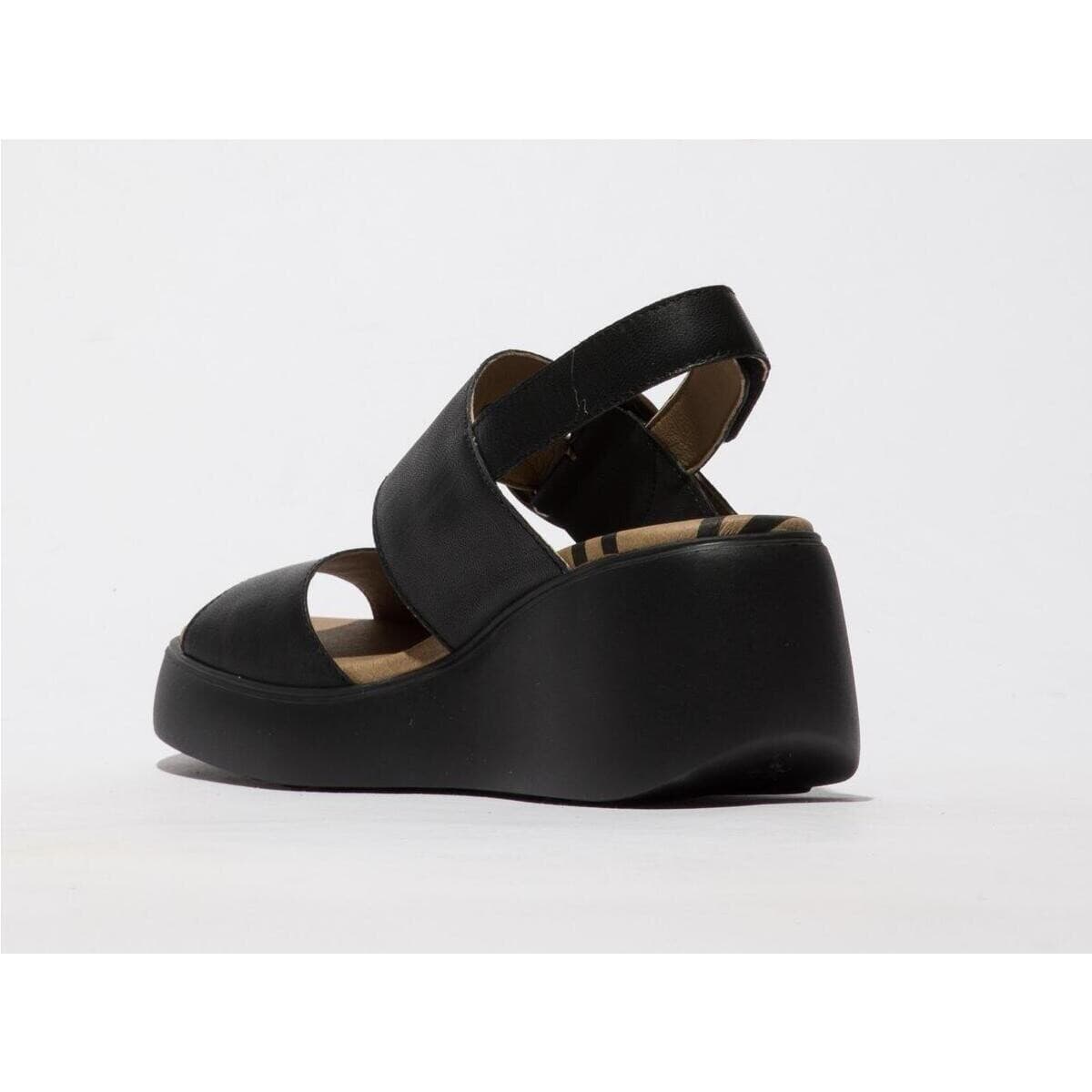 Women's Platforms Fly London Black