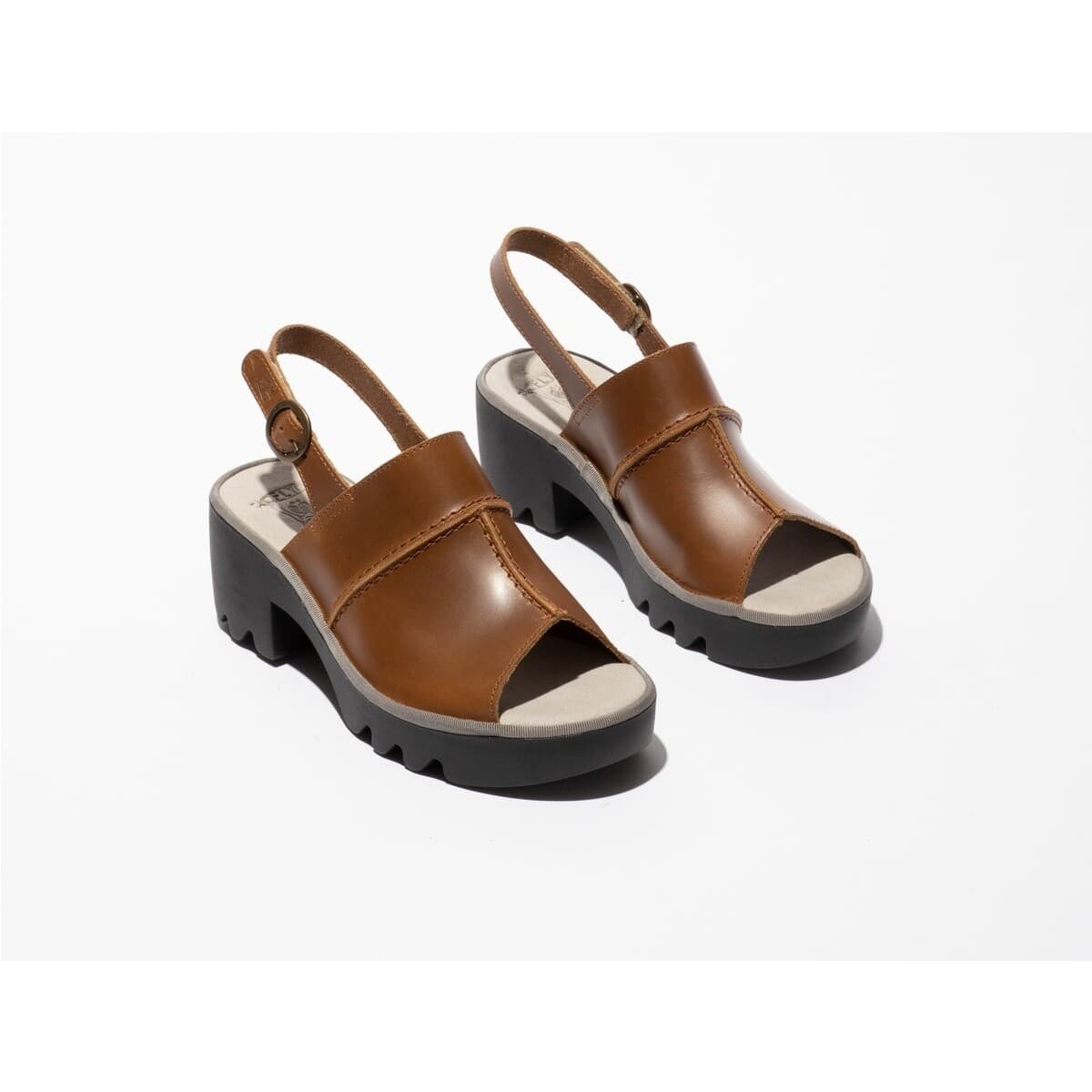 Women's Pumps Fly London Brown