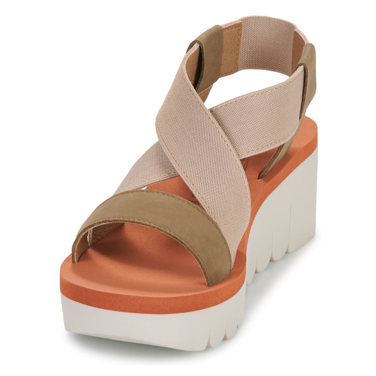 Women's Platforms Fly London Beige