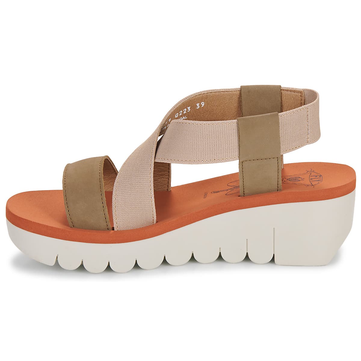 Women's Platforms Fly London Beige