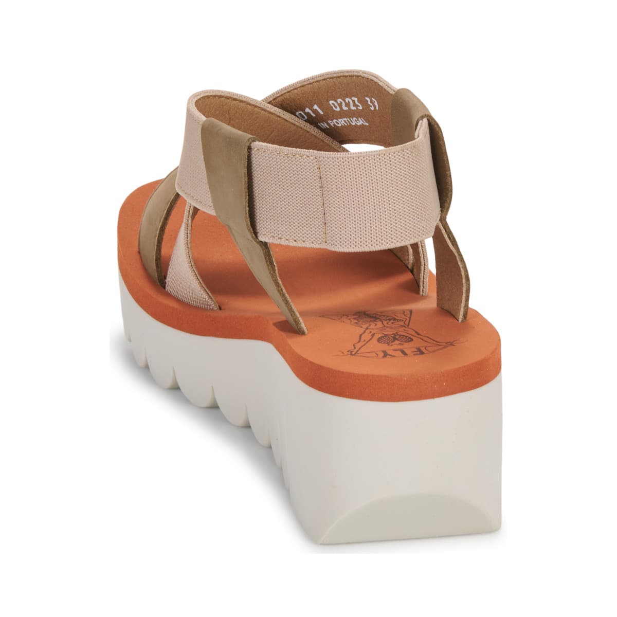 Women's Platforms Fly London Beige