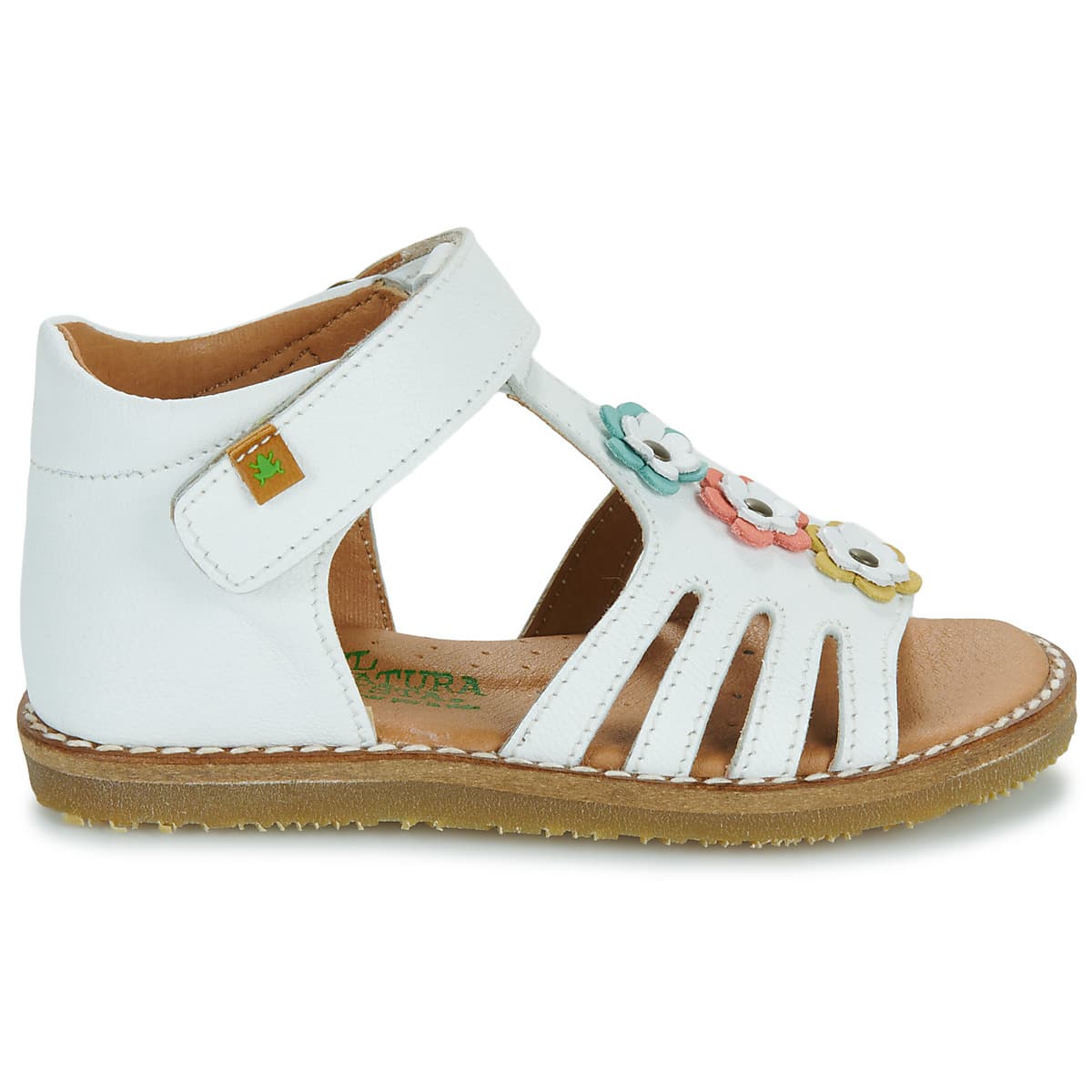 Girls' Sandals El Naturalista White