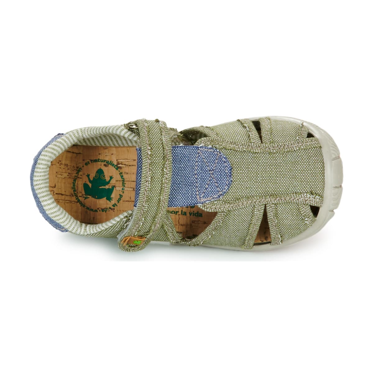 Girls' Sandals El Naturalista Khaki