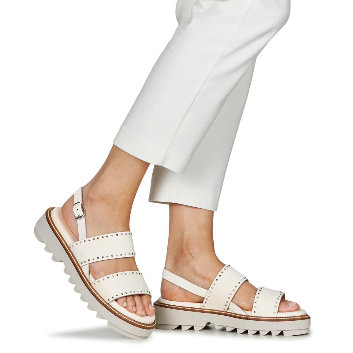 Women's Platforms Fru.it Beige