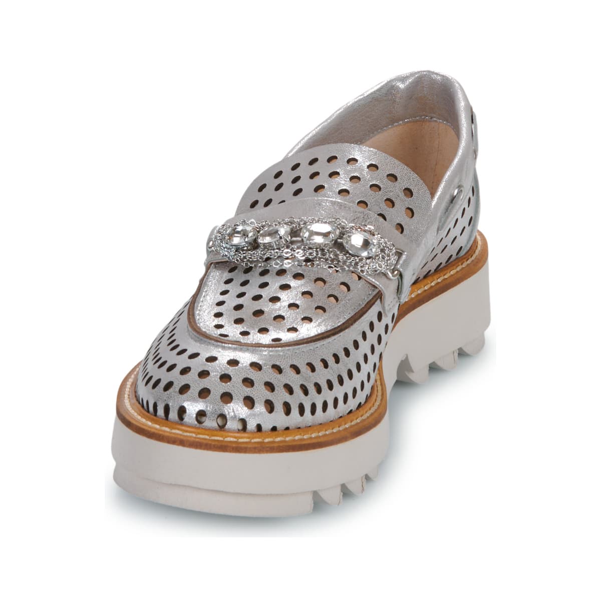 Women's Loafers Fru.it Silver