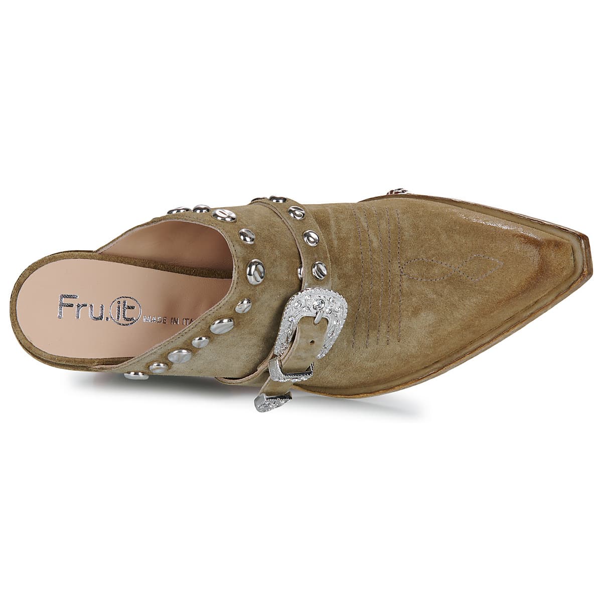 Women's Mules Fru.it Khaki