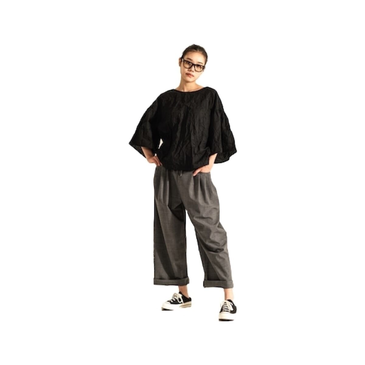 Women's T-Shirts Wendy Trendy Black