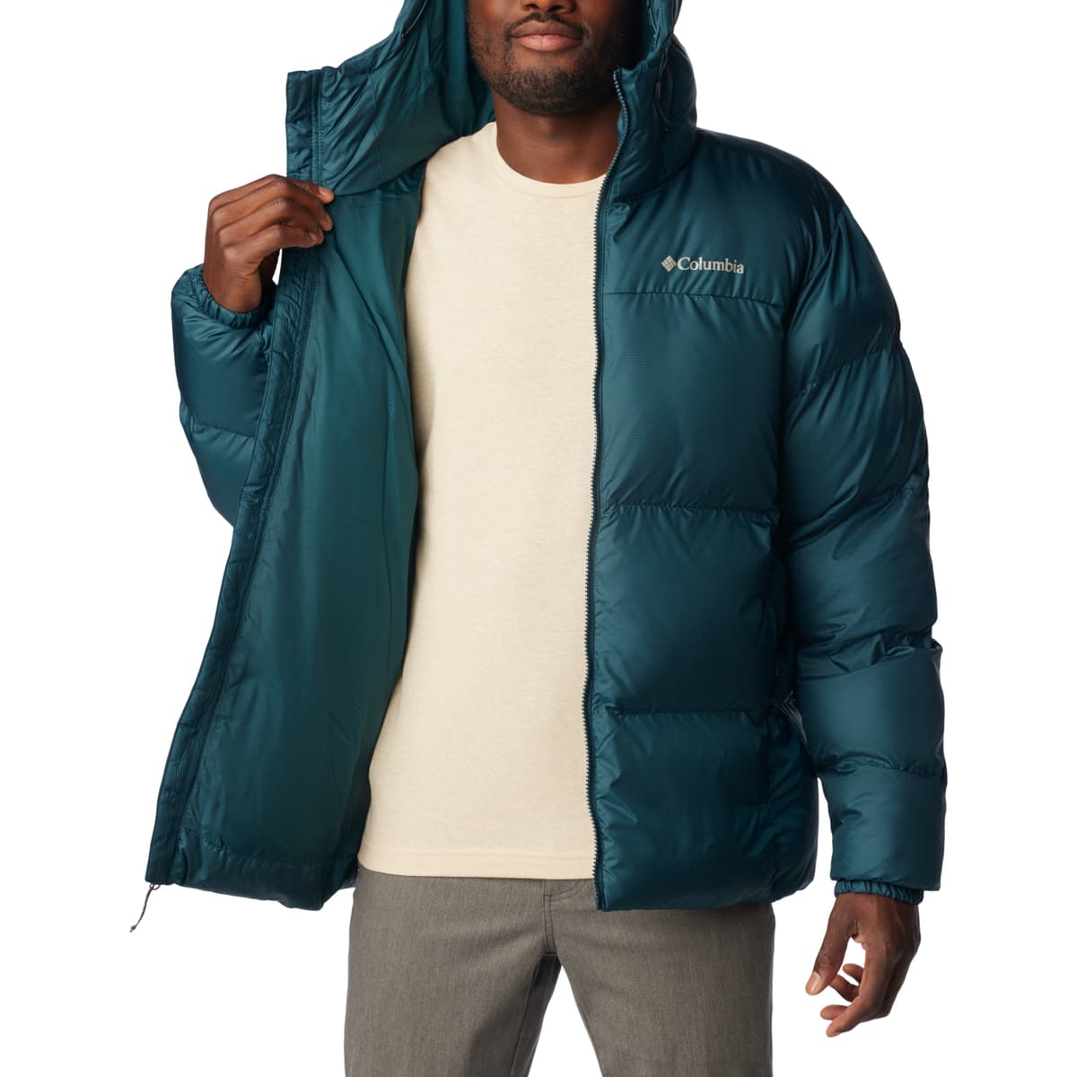 Men's Parkas Columbia Blue