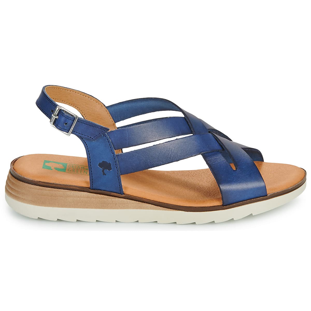 Women's Platforms Dream in Green Blue