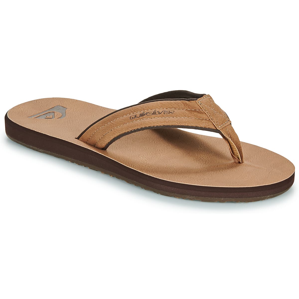 Men's Flip Flops Quiksilver Brown