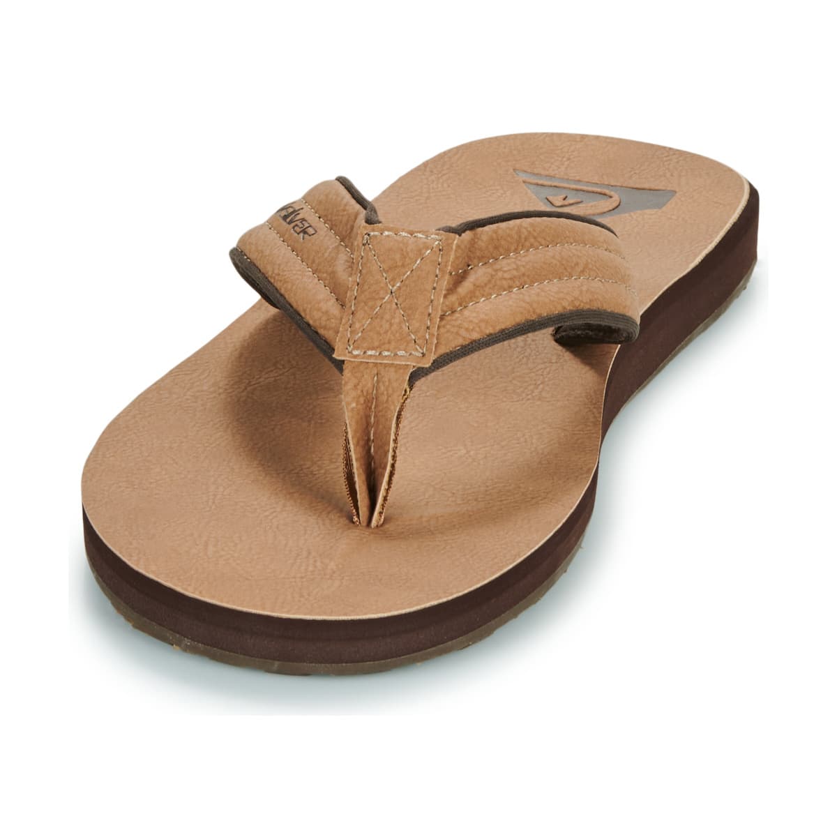 Men's Flip Flops Quiksilver Brown