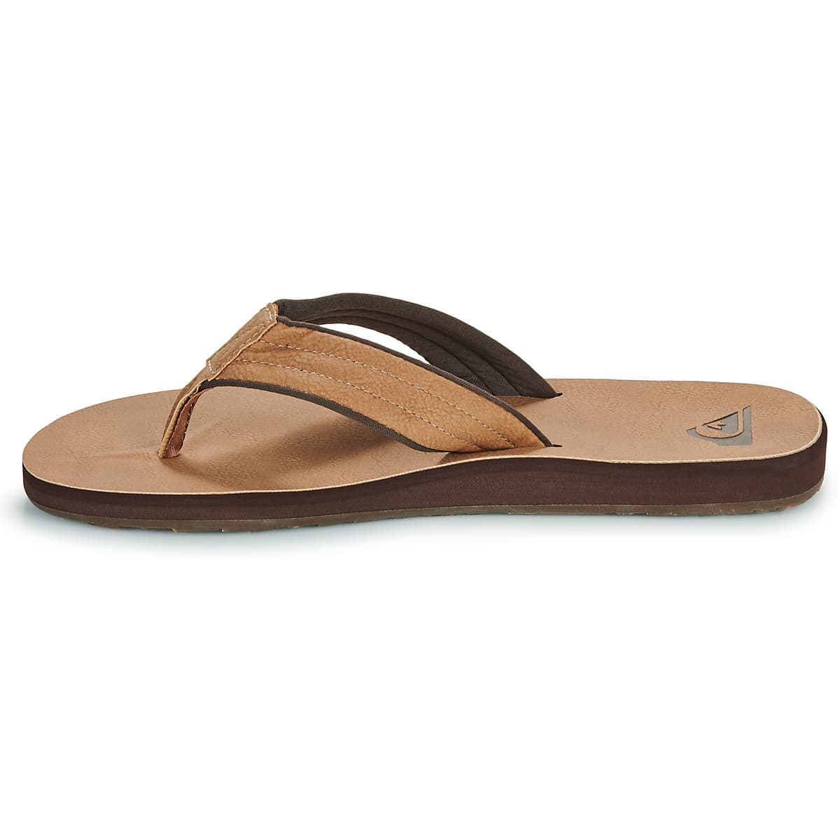 Men's Flip Flops Quiksilver Brown