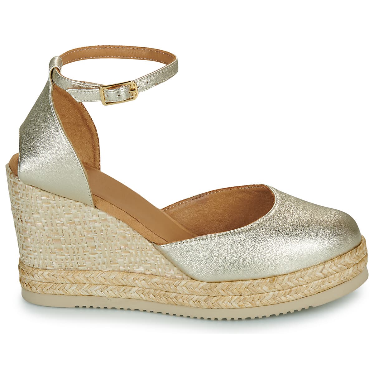 Women's Espadrilles Unisa Gold