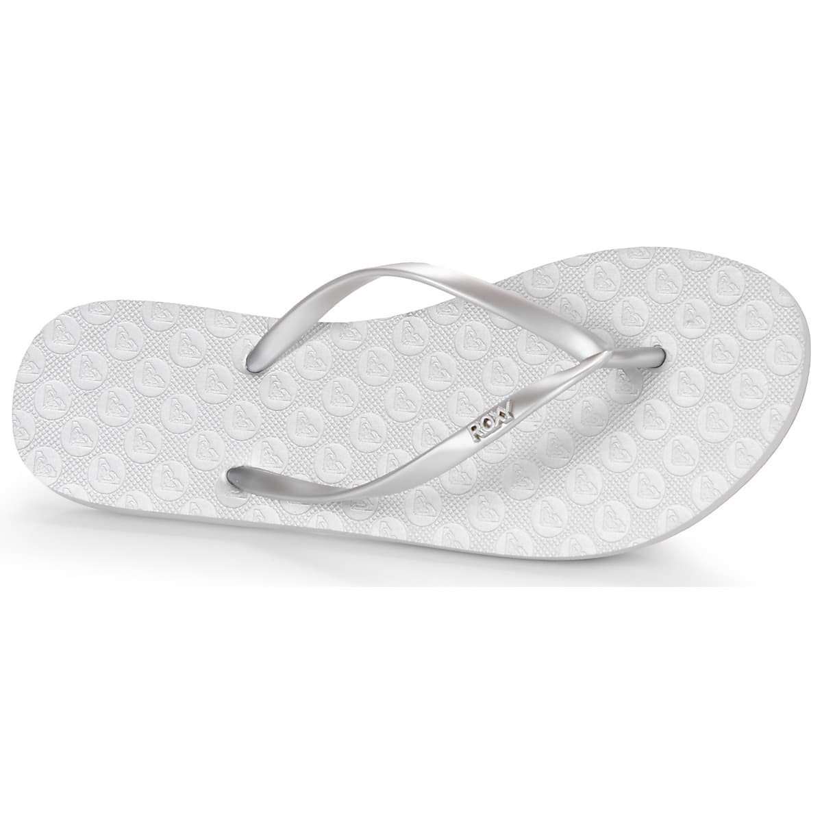 Women's Flip Flops Roxy Silver
