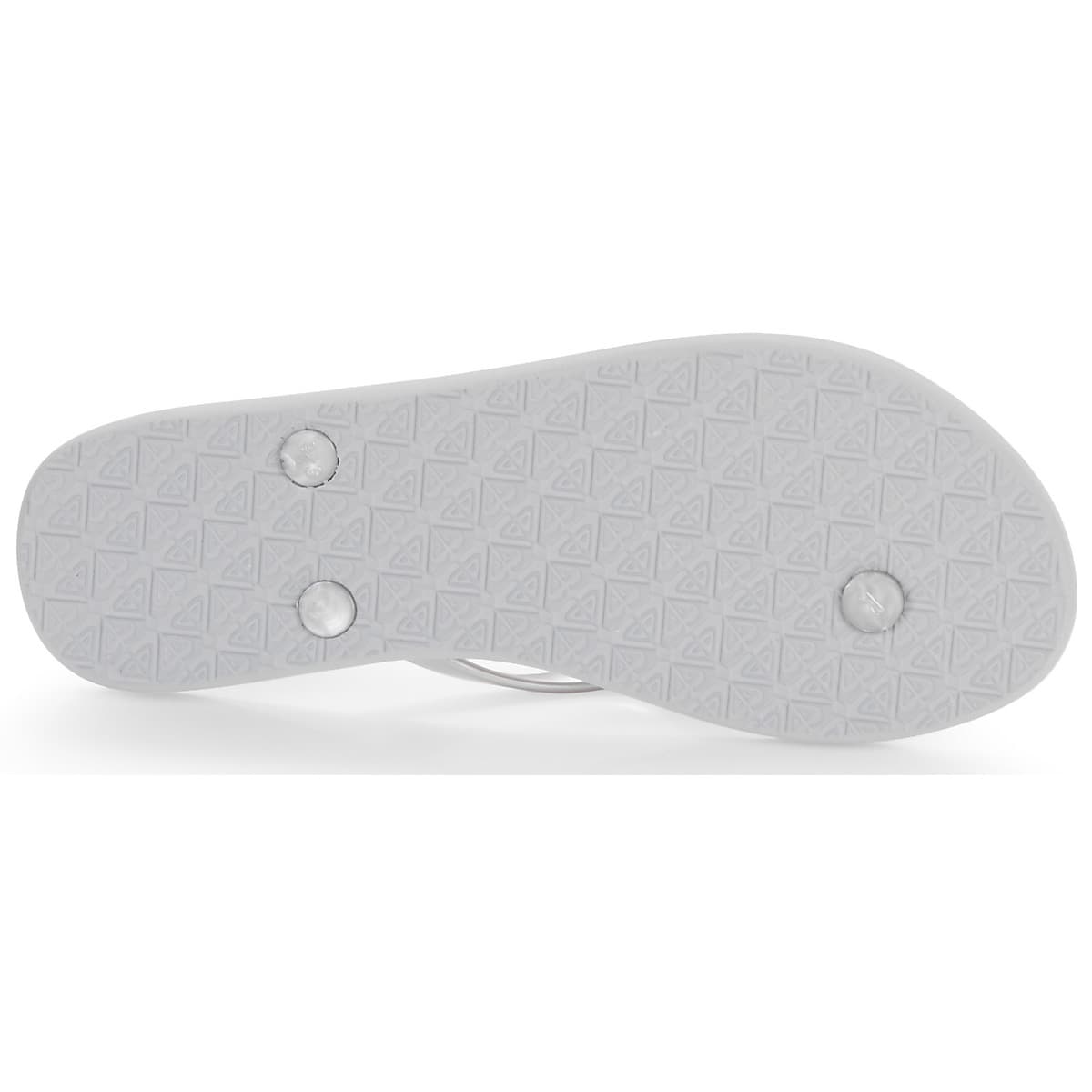 Women's Flip Flops Roxy Silver