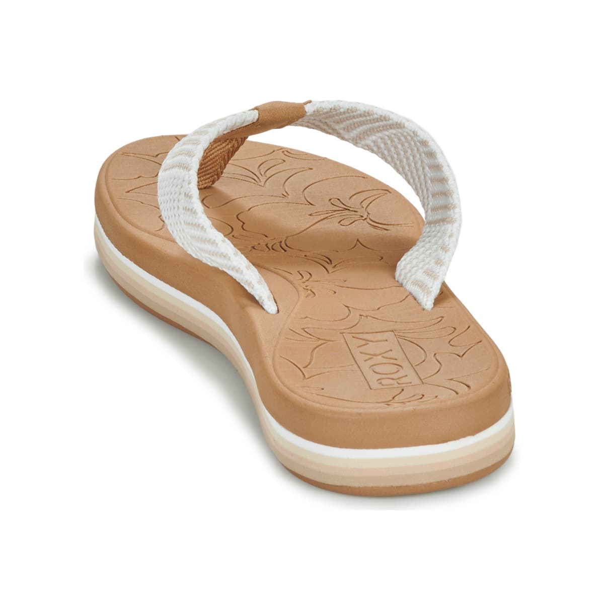 Women's Flip Flops Roxy Beige