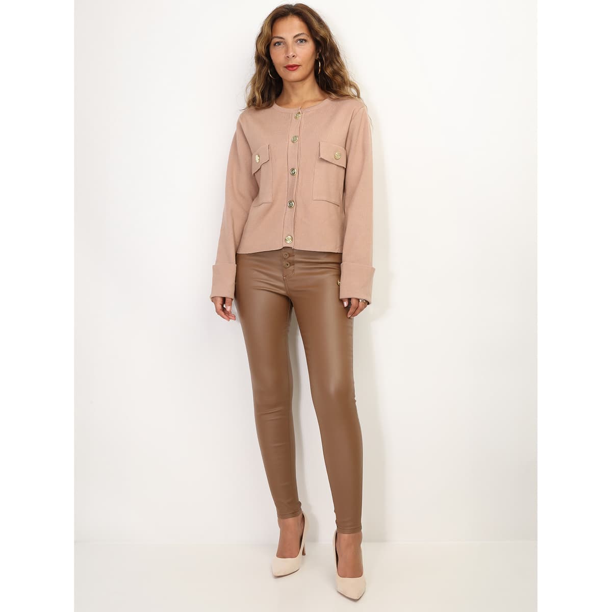 Women's Jackets La Modeuse Brown