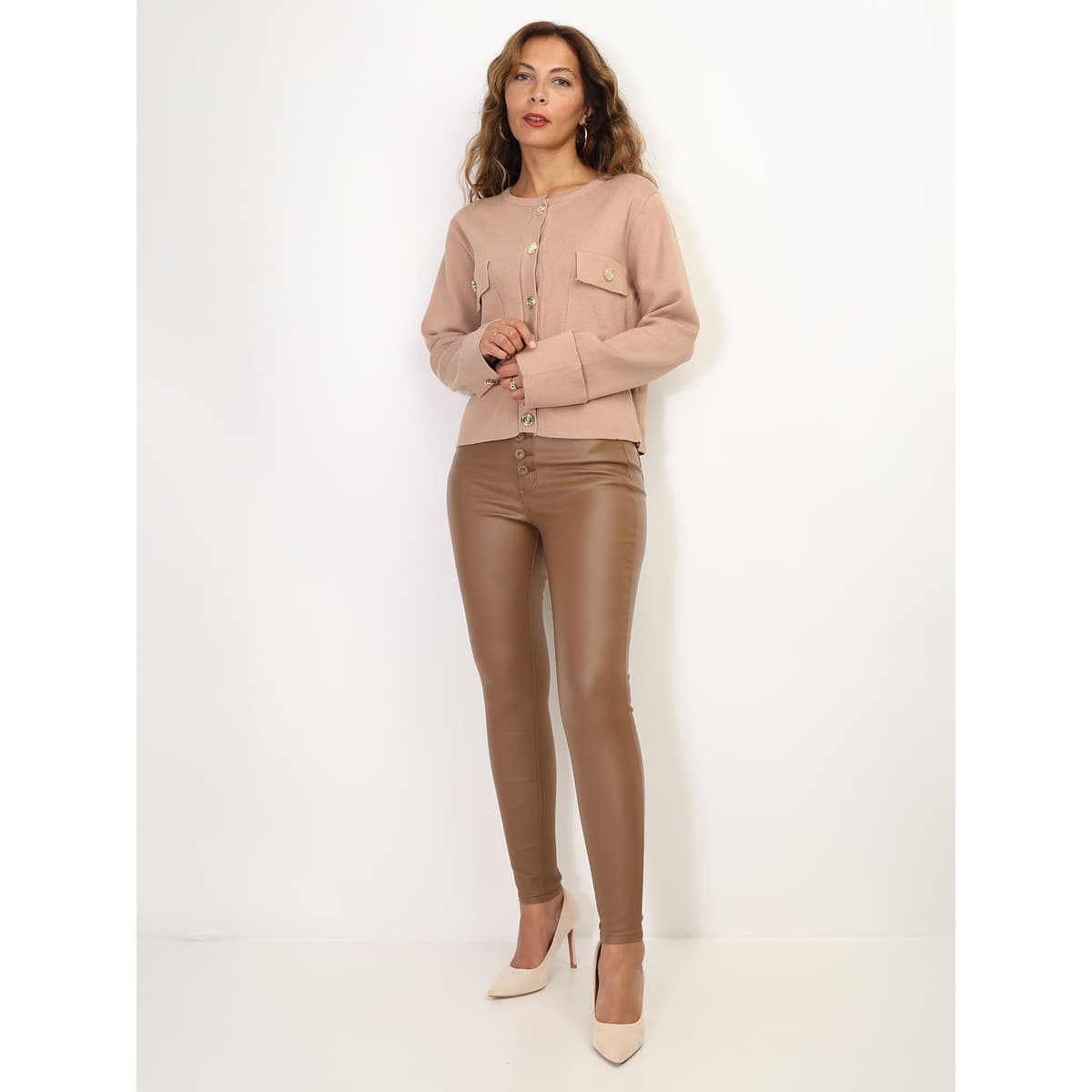 Women's Jackets La Modeuse Brown