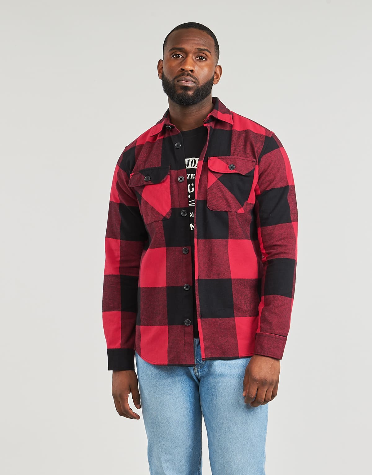 Men's Shirts Jack & Jones Red