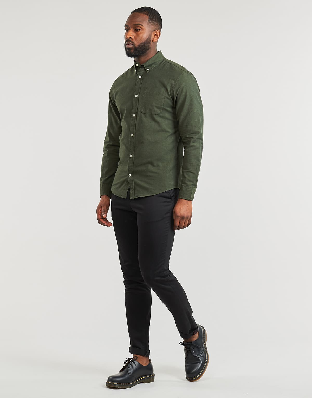 Men's Shirts Jack & Jones Khaki