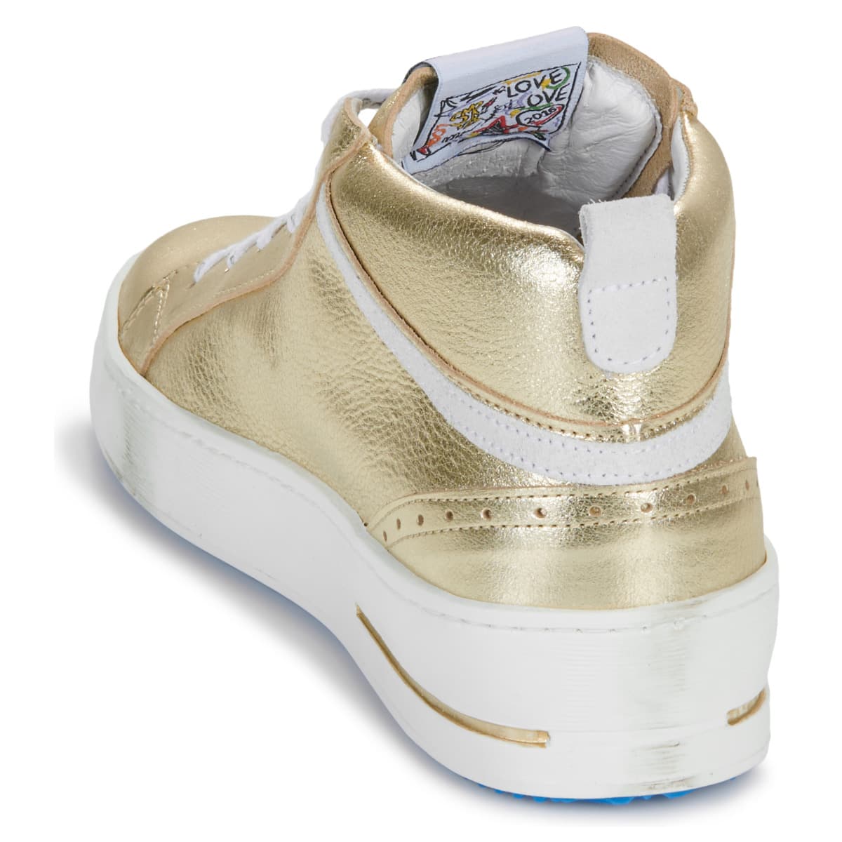 Women's Sneakers Semerdjian Gold