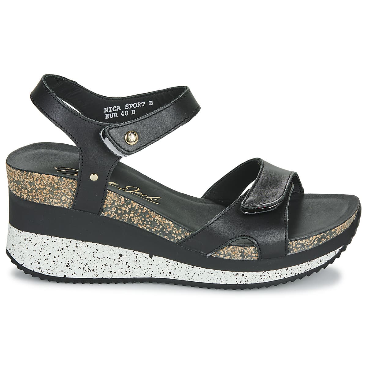 Women's Platforms Panama Jack Black