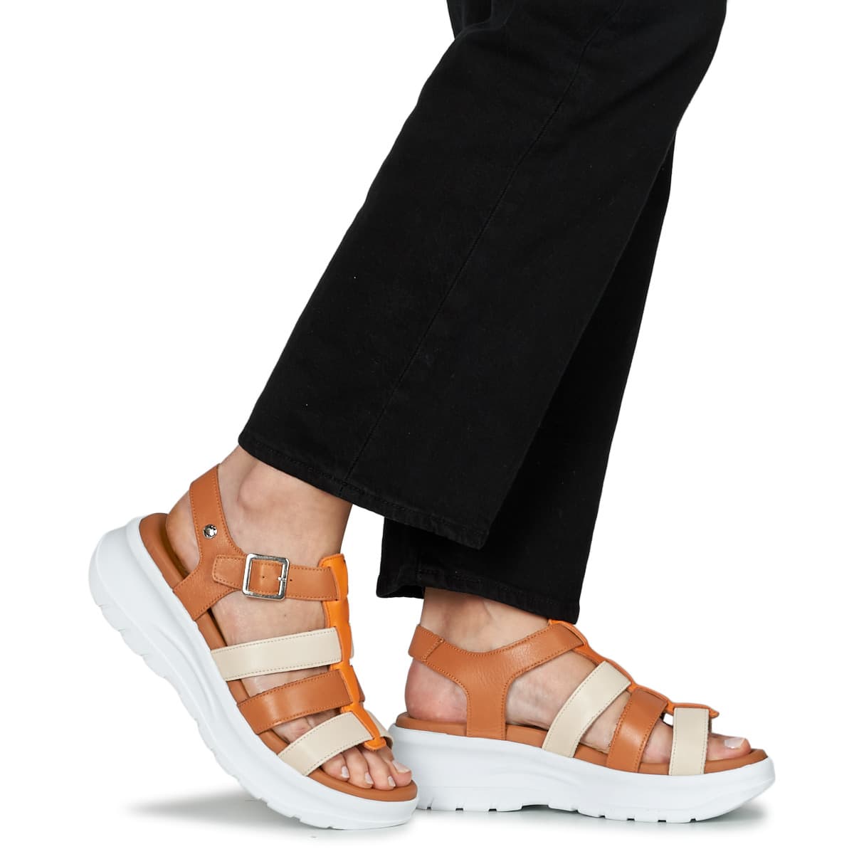 Women's Platforms Panama Jack Brown