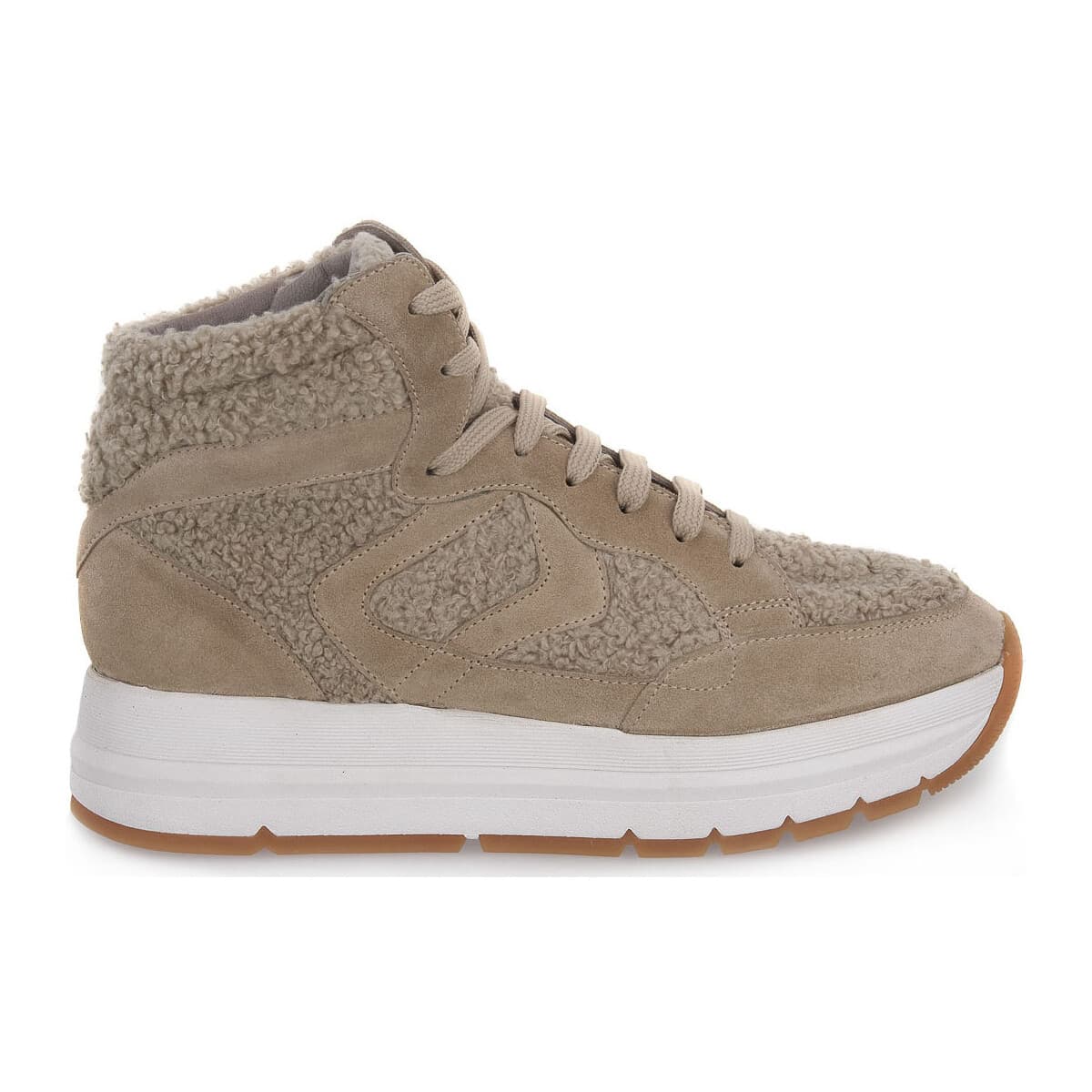 Women's Sneakers Voile Blanche Beige