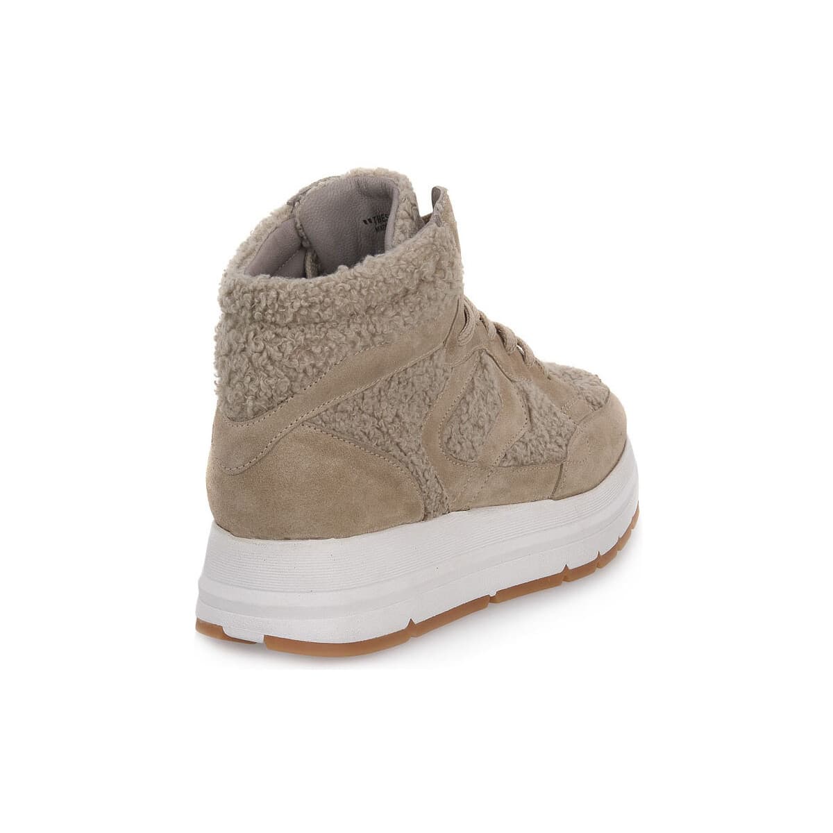 Women's Sneakers Voile Blanche Beige