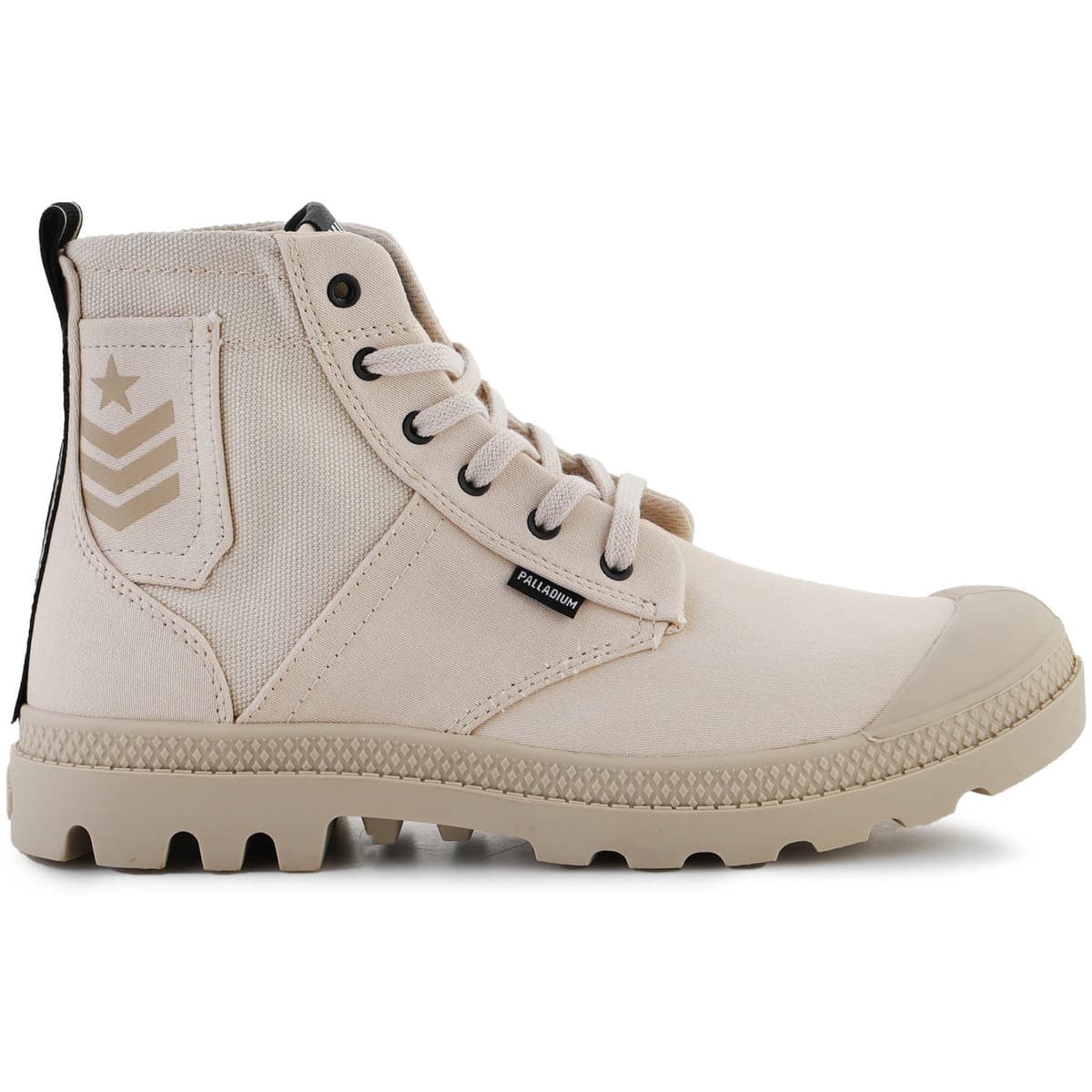 Palladium Pampa Hi Γυναικεία Μποτάκια Μπεζ 78583-210-M