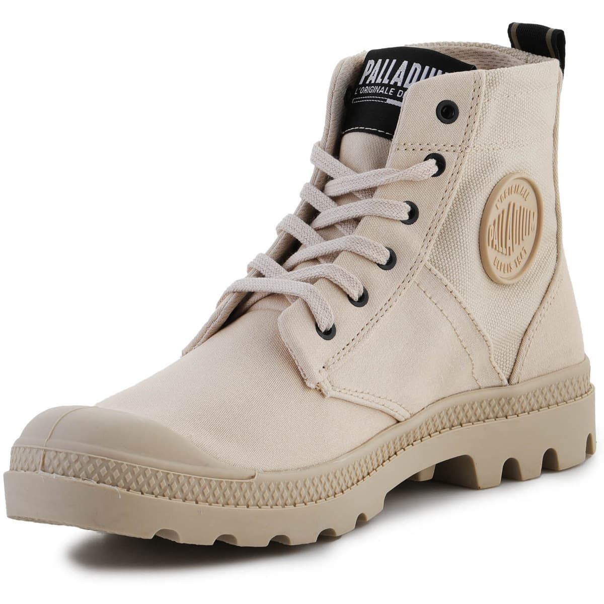 Palladium Pampa Hi Γυναικεία Μποτάκια Μπεζ 78583-210-M
