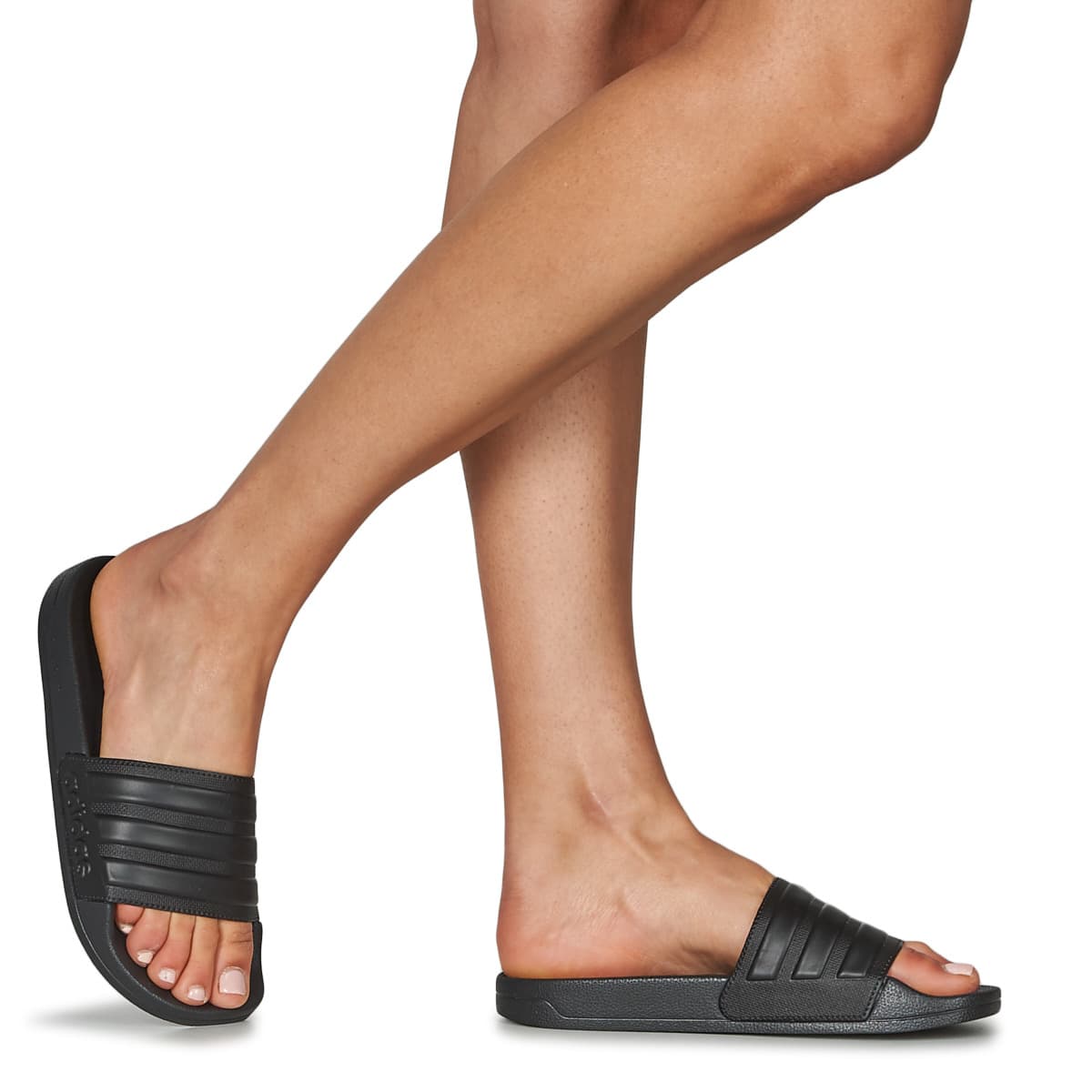 Women's Flip Flops adidas Black