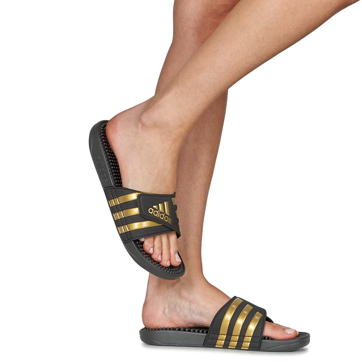 Women's Flip Flops adidas Black