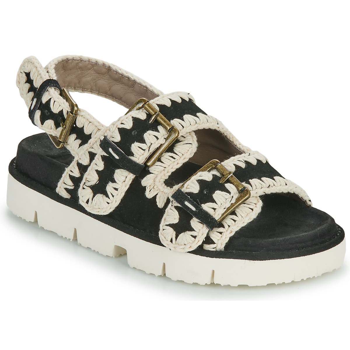 Σανδάλια χωρίς τακούνι Mou MU.SW461003A