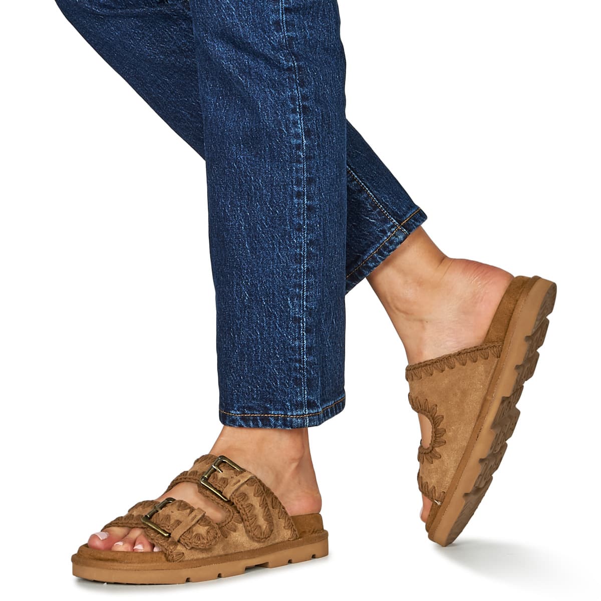 Women's Sandals Mou Brown